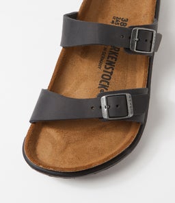 SIERRA BK BLACK OILED LEATHER