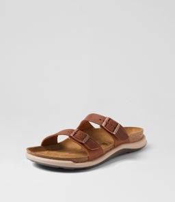 SIERRA BK GINGER BROWN OILED LEATHER