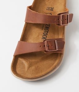 SIERRA BK GINGER BROWN OILED LEATHER