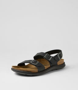SONORA BK BLACK OILED LEATHER