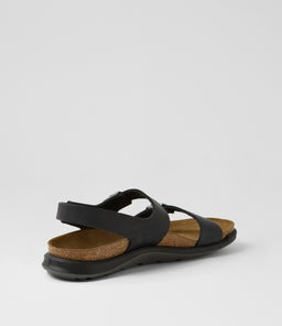 SONORA BK BLACK OILED LEATHER