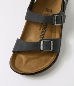 SONORA BK BLACK OILED LEATHER