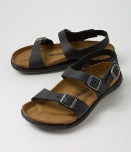 SONORA BK BLACK OILED LEATHER