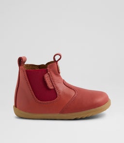 Su Jodhpur Infant Red Ochre Leather Chelsea Boots Su Jodhpur Infant Red Ochre Leather Chelsea Boots