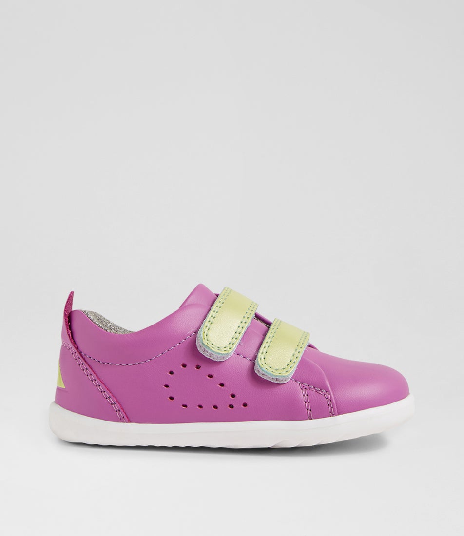 Su Grass Court Orchid Leather Flat Shoes Su Grass Court Orchid Leather Flat Shoes