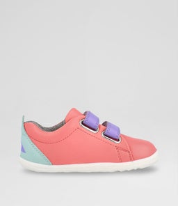 SU GRASS COURT BQ OCEAN CORAL MAUVE COMBO LEATHER