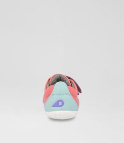 SU GRASS COURT BQ OCEAN CORAL MAUVE COMBO LEATHER
