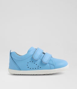 Su Grass Court Infant Baltic Sea Leather Sneakers Su Grass Court Infant Baltic Sea Leather Sneakers