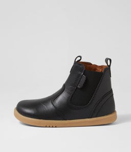 IW JODHPUR BQ BLACK GUM SOLE LEATHER