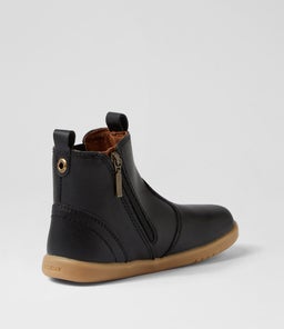 IW JODHPUR BQ BLACK GUM SOLE LEATHER