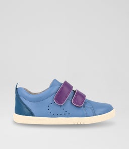 IW GRASS COURT BQ ELEMENTAL BLUE PURPLE COMBO LEATHER