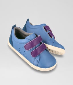 IW GRASS COURT BQ ELEMENTAL BLUE PURPLE COMBO LEATHER