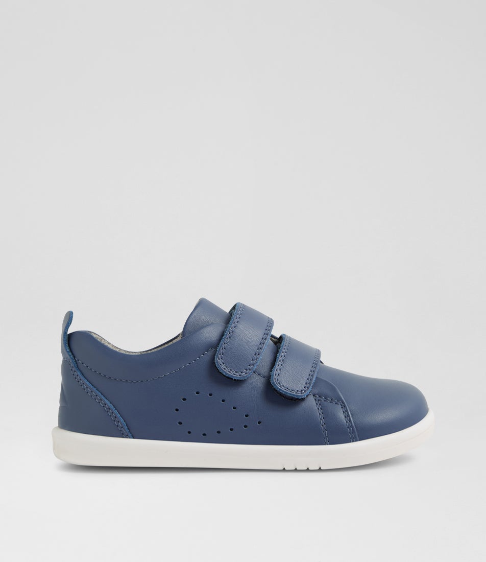 Iw Grass Court Toddler Vintage Indigo Leather Sneakers Iw Grass Court Toddler Vintage Indigo Leather Sneakers