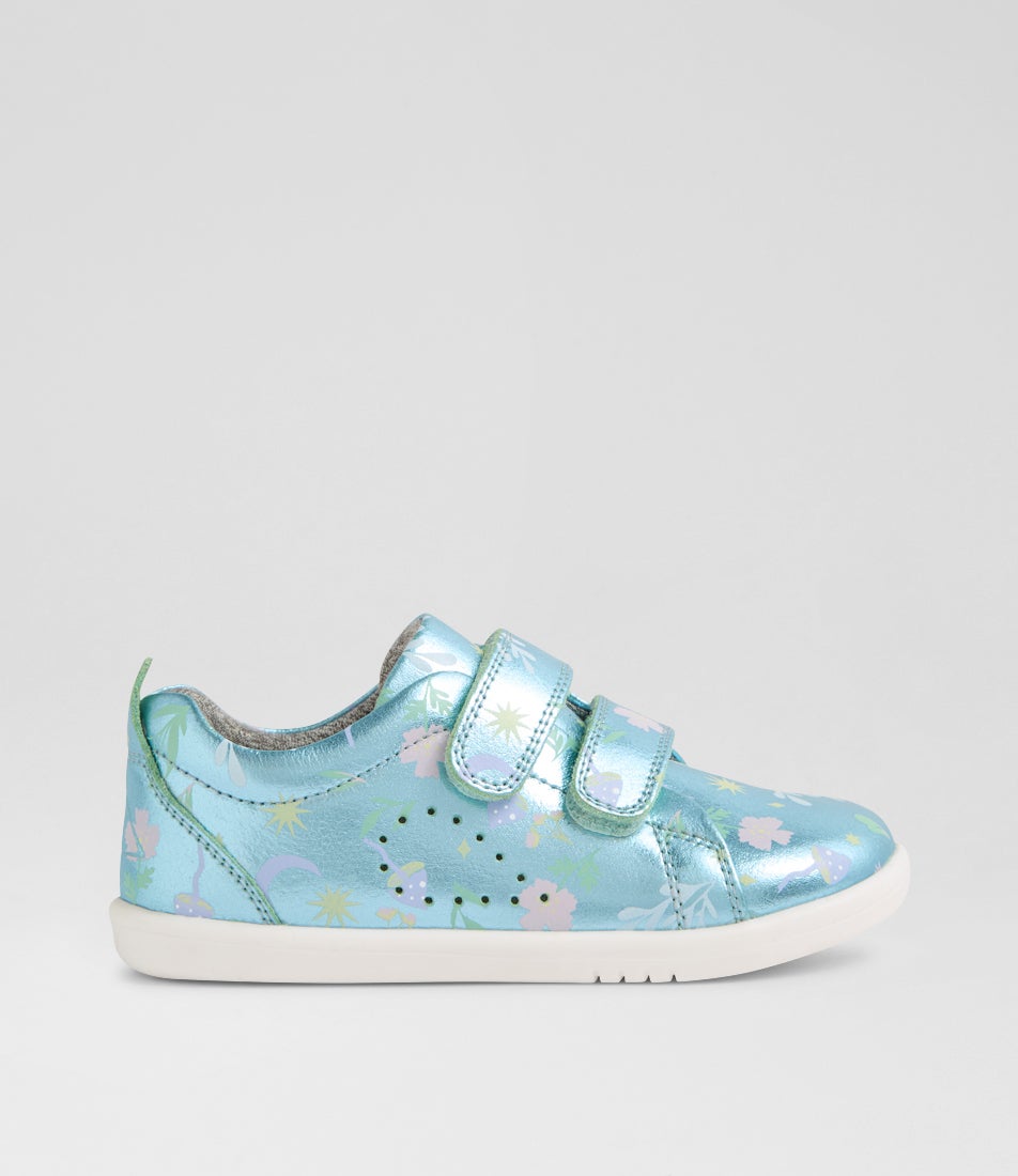 Iw Grass Court Toddler Jelly Mint Metallic Leather Sneakers Iw Grass Court Toddler Jelly Mint Metallic Leather Sneakers