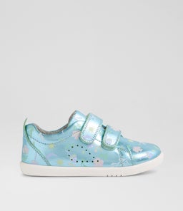 Iw Grass Court Toddler Jelly Mint Metallic Leather Sneakers Iw Grass Court Toddler Jelly Mint Metallic Leather Sneakers