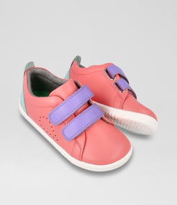 IW GRASS COURT BQ OCEAN CORAL MAUVE COMBO LEATHER