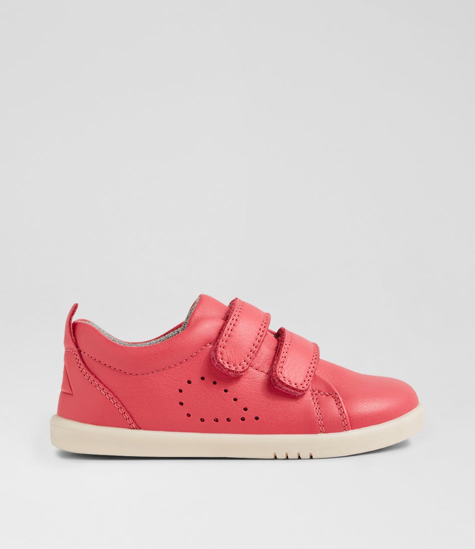 Iw Grass Court Radiant Raspberry Leather Flat Shoes Iw Grass Court Radiant Raspberry Leather Flat Shoes