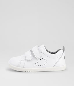 IW GRASS COURT BQ WHITE WHITE SOLE LEATHER