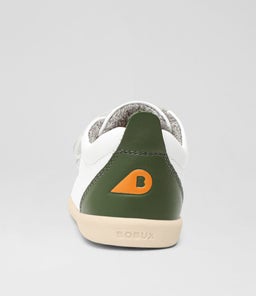IW GRASS COURT BQ WHITE WHITE FOREST LEATHER