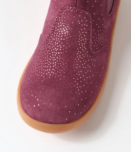 KP JODHPUR BQ BOYSENBERRY STARBUST SUEDE