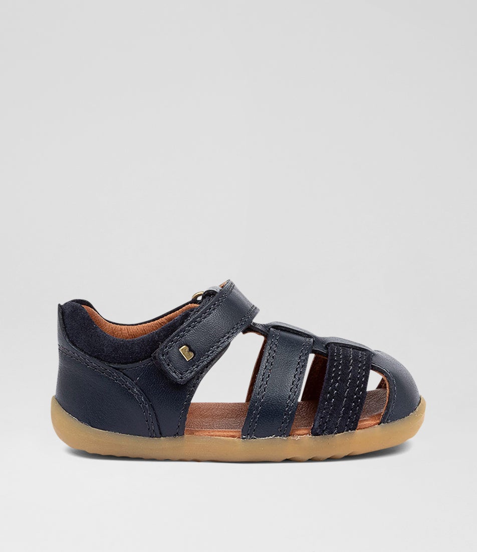 Su Roam Infant Navy Leather Sandals