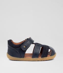 Su Roam Infant Navy Leather Sandals Su Roam Infant Navy Leather Sandals