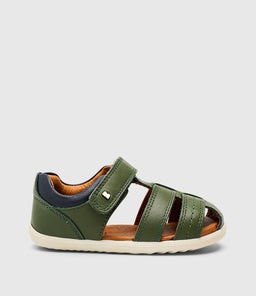 SU ROAM BQ FOREST NAVY LEATHER CANVAS