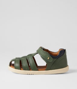 IW ROAM BQ FOREST NAVY LEATHER CANVAS
