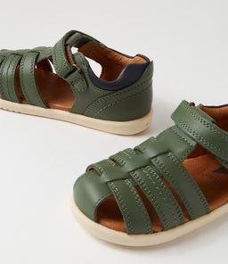 IW ROAM BQ FOREST NAVY LEATHER CANVAS