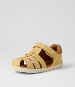 IW ROAM BQ SAND CARAMEL LEATHER CANVAS