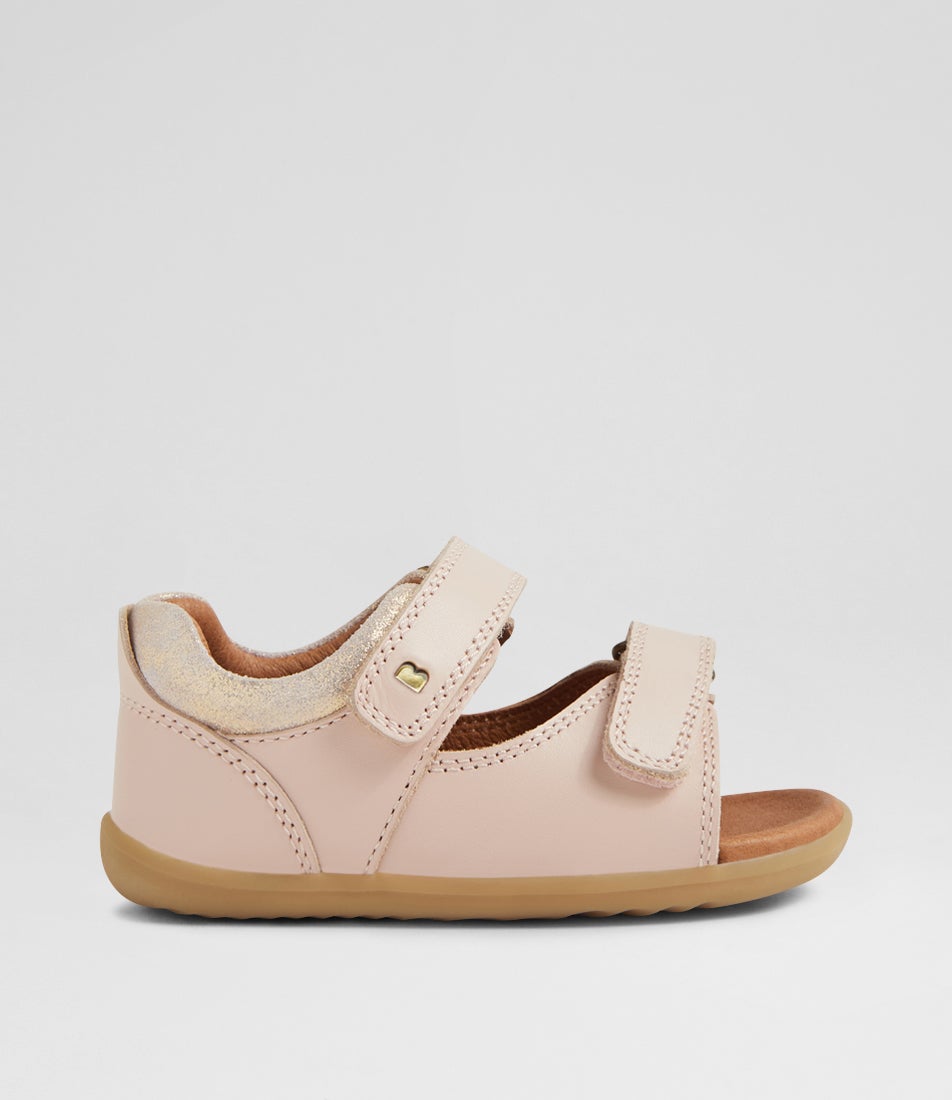 Su Driftwood Infant Cameo Rose Leather Sandals Su Driftwood Infant Cameo Rose Leather Sandals