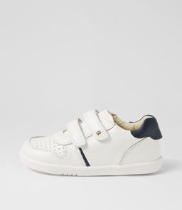 IW RILEY BQ WHITE NAVY LEATHER