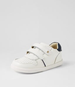 IW RILEY BQ WHITE NAVY LEATHER