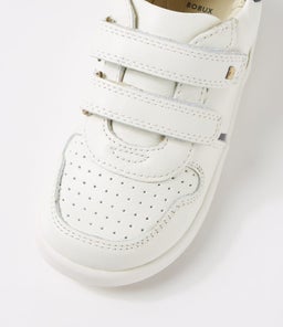 IW RILEY BQ WHITE NAVY LEATHER