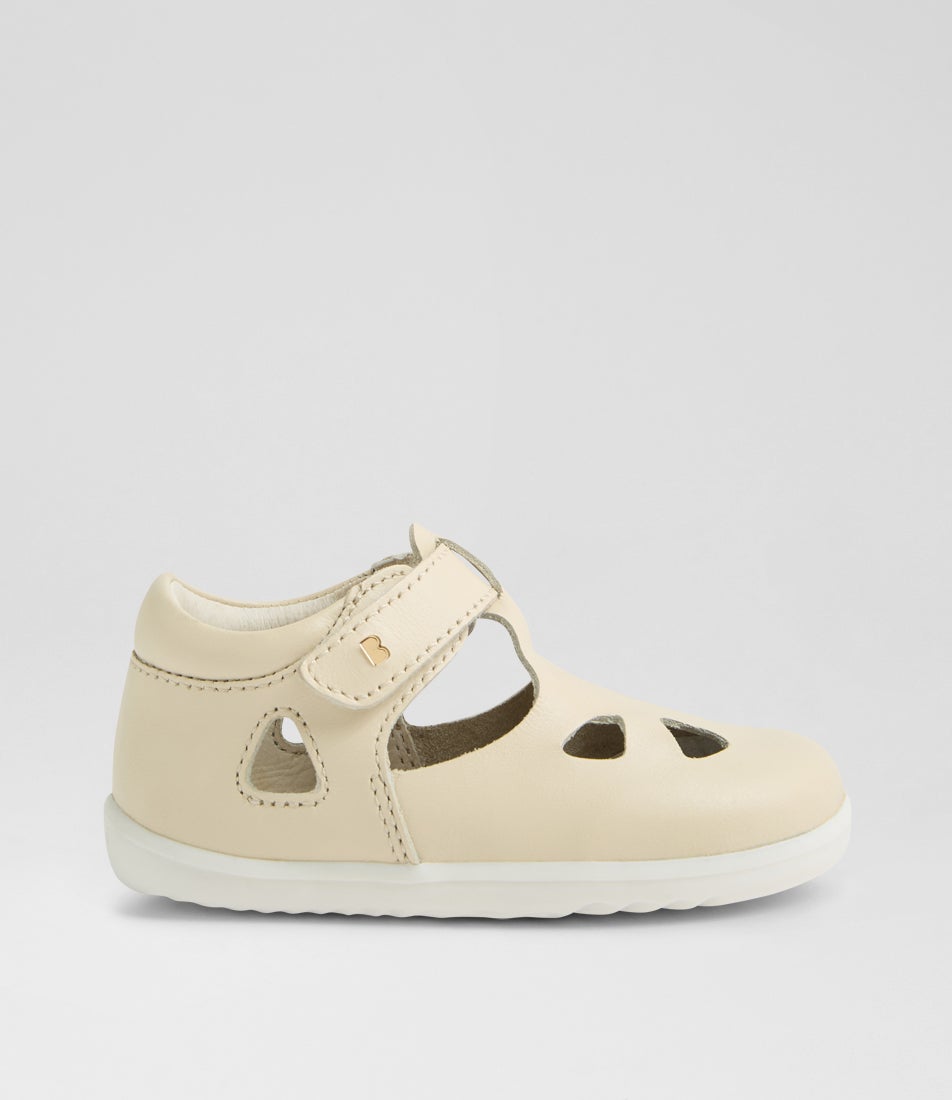 Su Zap 2 Infant Chalk Leather Flat Shoes Su Zap 2 Infant Chalk Leather Flat Shoes