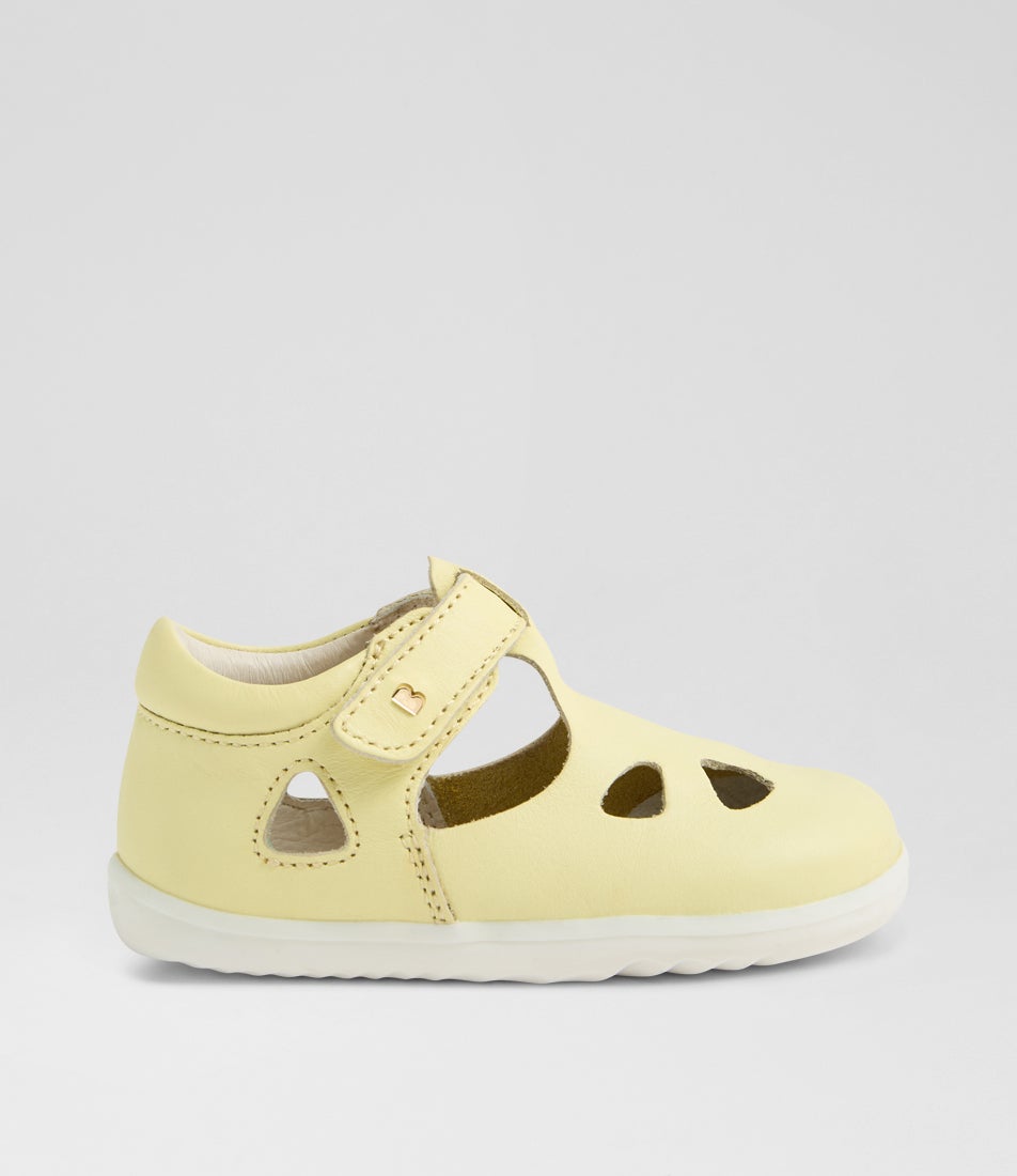 Su Zap 2 Infant Wax Yellow Leather Flat Shoes Su Zap 2 Infant Wax Yellow Leather Flat Shoes