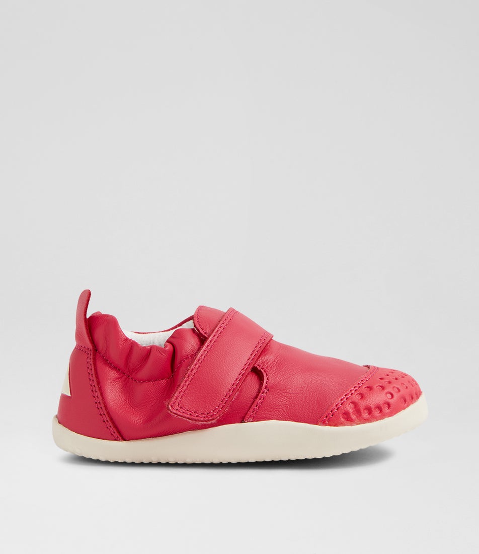 Xp Go Infant Radiant Raspberry Leather Flat Shoes Xp Go Infant Radiant Raspberry Leather Flat Shoes