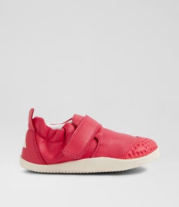 Xp Go Infant Radiant Raspberry Leather Flat Shoes Xp Go Infant Radiant Raspberry Leather Flat Shoes