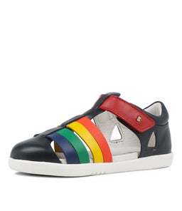 KP TIDAL BQ NAVY MULTI LEATHER