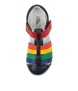 KP TIDAL BQ NAVY MULTI LEATHER