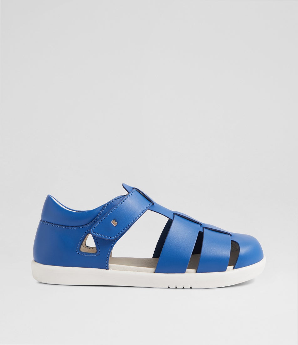 Kp Tidal Junior Olympian Blue Leather Sandals Kp Tidal Junior Olympian Blue Leather Sandals