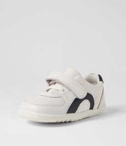 SU COMET BQ WHITE NAVY LEATHER