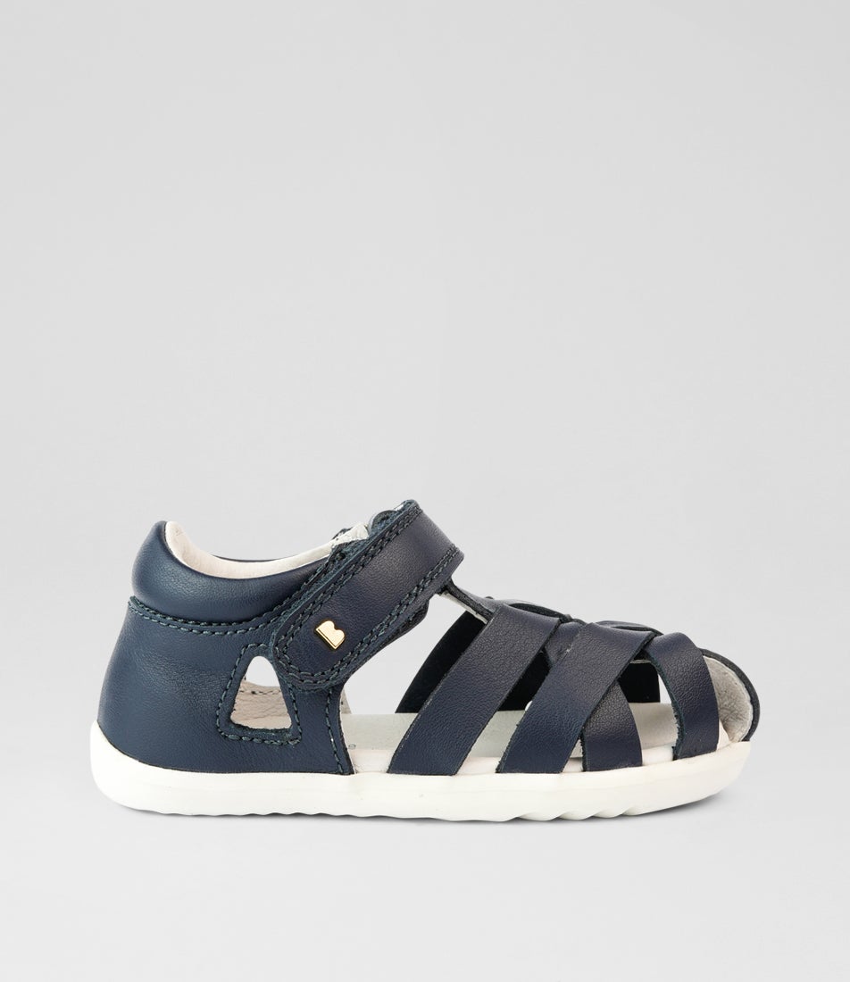 Su Tropicana 2 Infant Navy Leather Flat Shoes Su Tropicana 2 Infant Navy Leather Flat Shoes