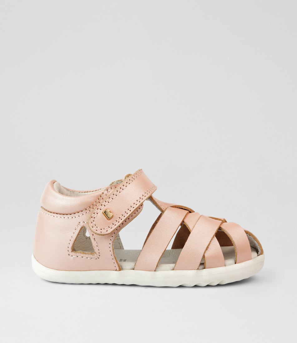 Su Tropicana 2 Infant Seashell Shimmer Leather Flat Shoes Su Tropicana 2 Infant Seashell Shimmer Leather Flat Shoes