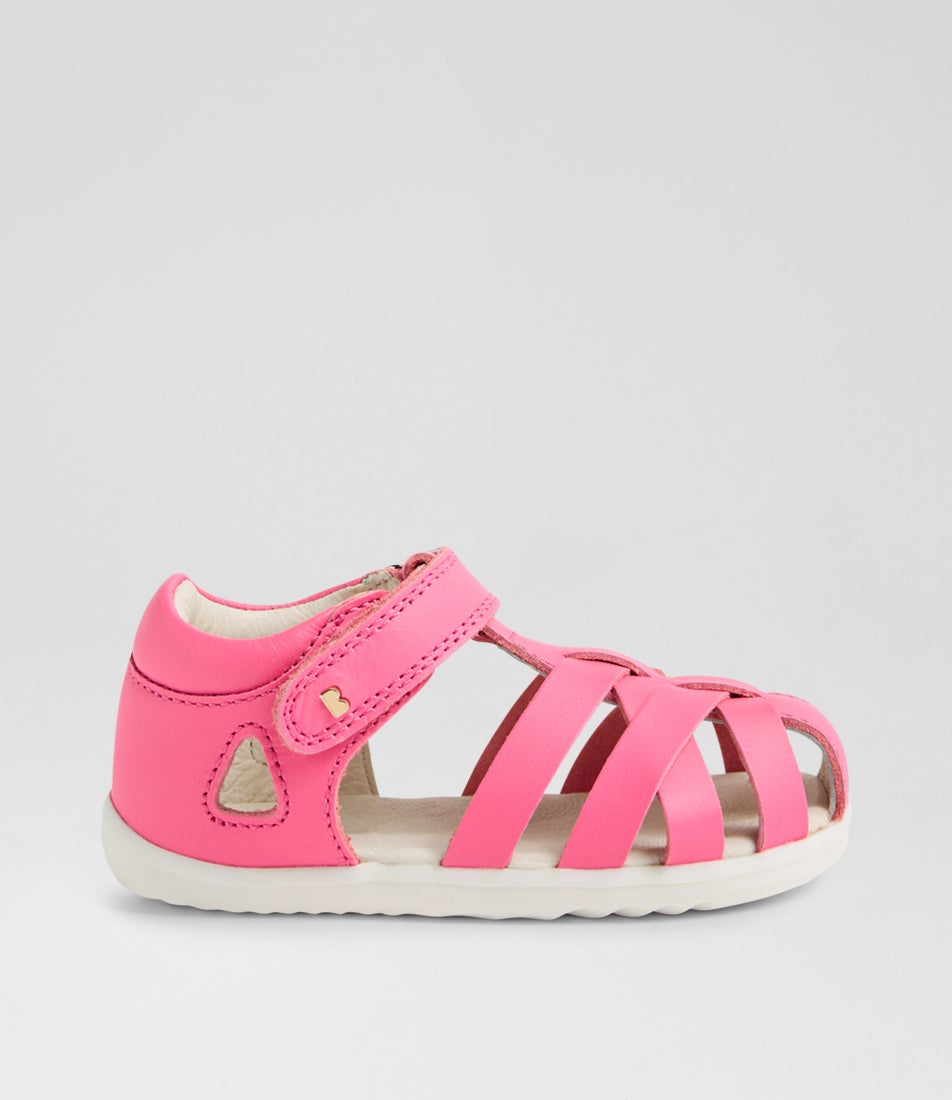 Su Tropicana 2 Infant Pink Lemonade Leather Flat Shoes Su Tropicana 2 Infant Pink Lemonade Leather Flat Shoes