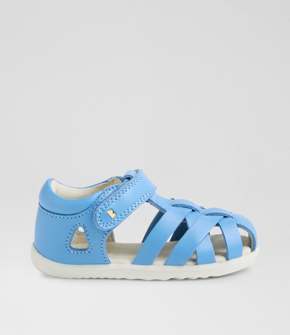 Su Tropicana 2 Infant Baltic Sea Leather Flat Shoes Su Tropicana 2 Infant Baltic Sea Leather Flat Shoes