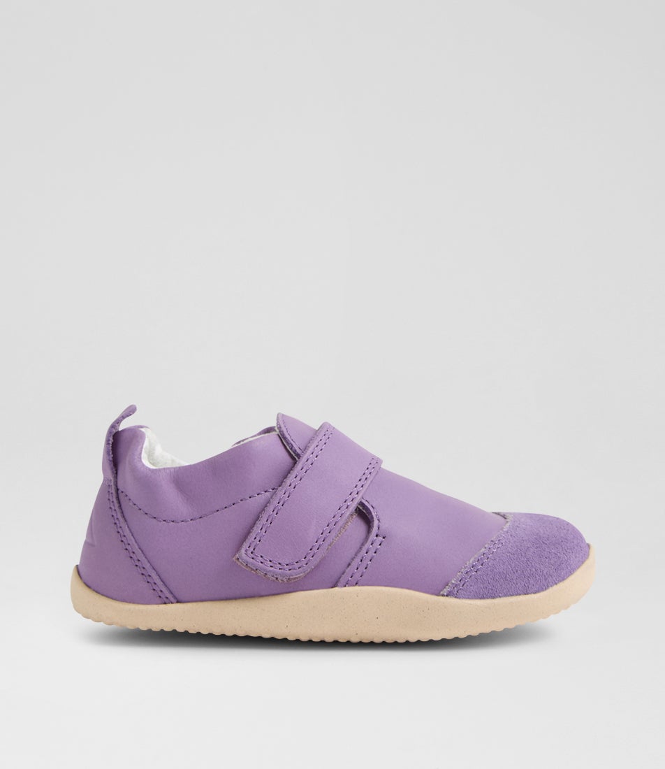 Xp Marvel Infant Purple Haze Leather Flat Shoes Xp Marvel Infant Purple Haze Leather Flat Shoes