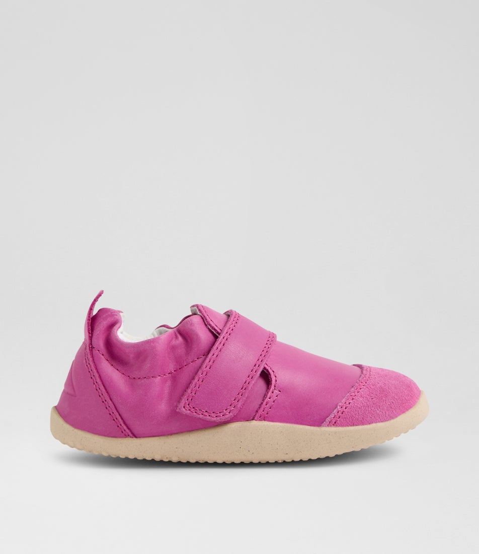 Xp Marvel Infant Rose Violet Leather Flat Shoes Xp Marvel Infant Rose Violet Leather Flat Shoes