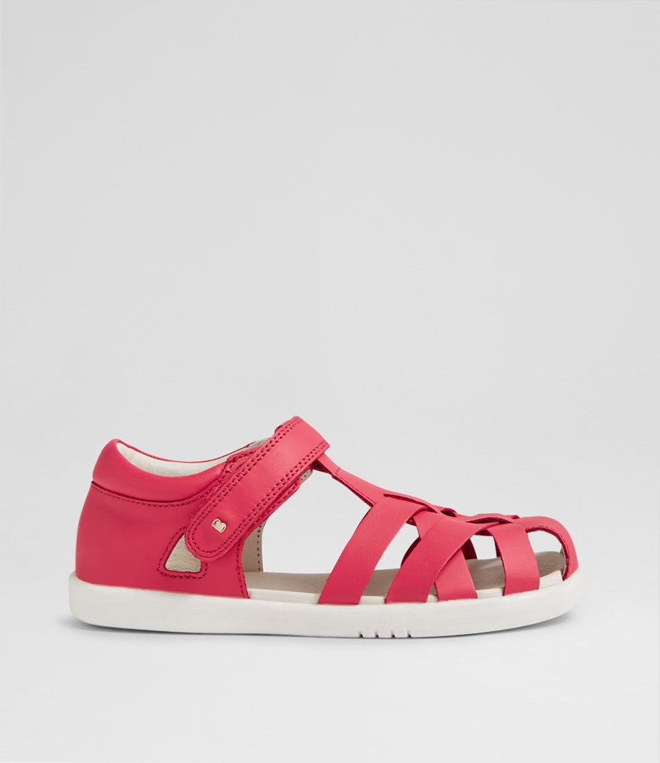 Kp Tropicana 2 Junior Radiant Raspberry Leather Sandals Kp Tropicana 2 Junior Radiant Raspberry Leather Sandals
