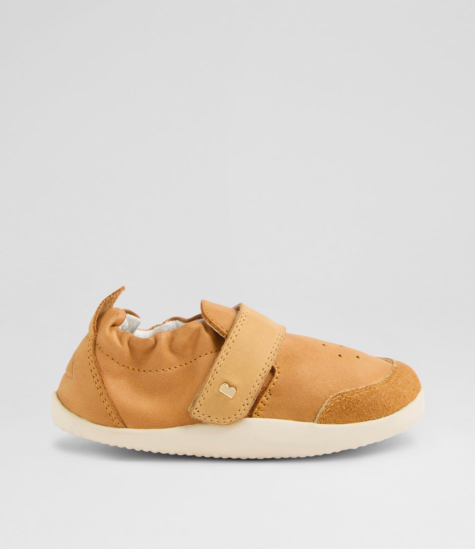 Xp Ripple Infant Pumpkin Spice Leather Flat Shoes Xp Ripple Infant Pumpkin Spice Leather Flat Shoes